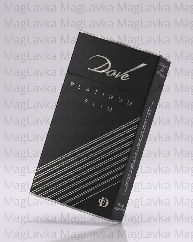 Dove Platinum Slim | Дав 100 черный Dove Platinum Slim | Дав 100 черный