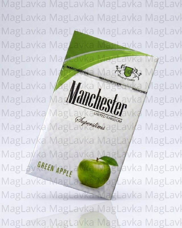 Manchester Green Apple Superslims | Манчестер СС яблоко Manchester Green Apple Superslims | Манчестер СС яблоко
