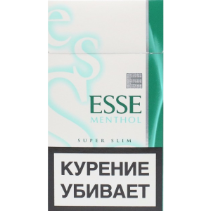 Сигареты Esse Super Slim Menthol Сигареты Esse Super Slim Menthol
