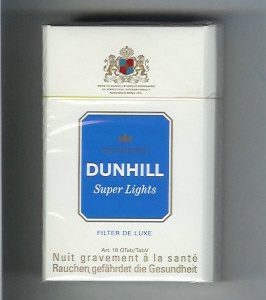 Сигареты Dunhill Super Lights Сигареты Dunhill Super Lights