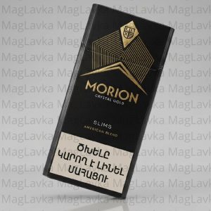 Сигареты Morion Crystal Gold Slim Сигареты Morion Crystal Gold Slim